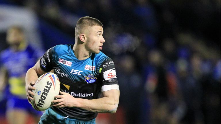 Jack Walker in action for Leeds
