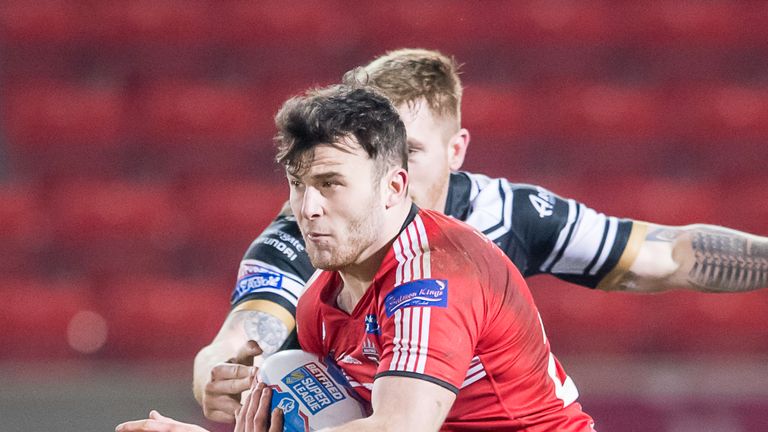 Salford's fine start to the season has kept Jake Bibby out of the side
