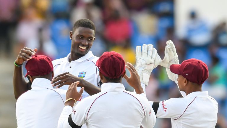Jason Holder, Windies, Test vs England at Antigua