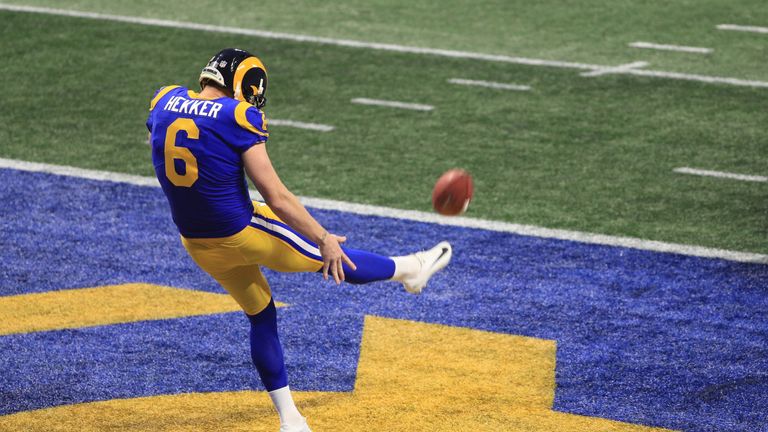 during Super Bowl LIII at Mercedes-Benz Stadium on February 3, 2019 in Atlanta, Georgia.