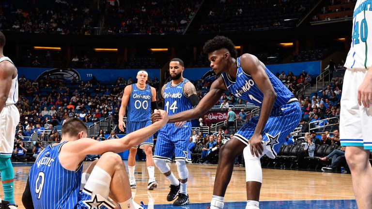 Jonathan Isaac has helped pull the Magic from the floor during their recent fine run