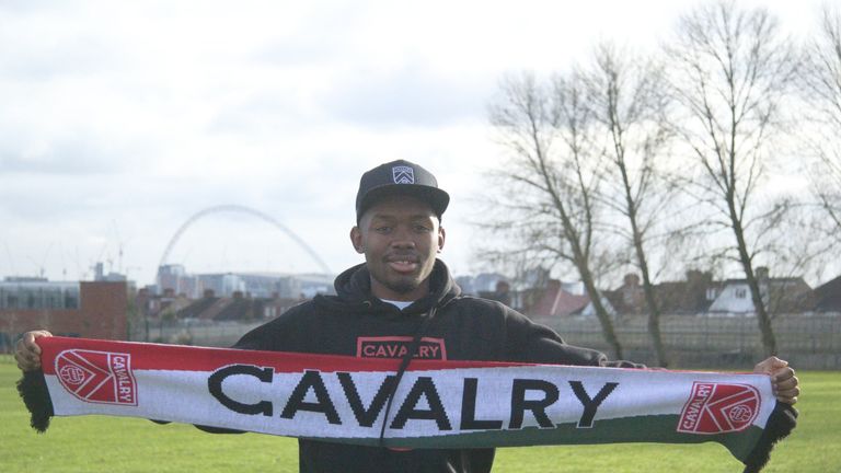 Former West Ham youngster Jordan Brown has signed for Canadian side Cavalry FC [Photo credit: Stefan Ruiz]