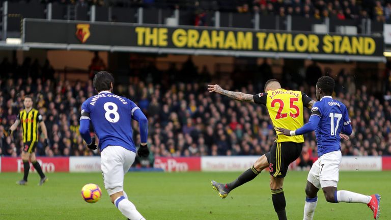 The source of Zouma's angered appeared to lie with Jose Holebas' shot
