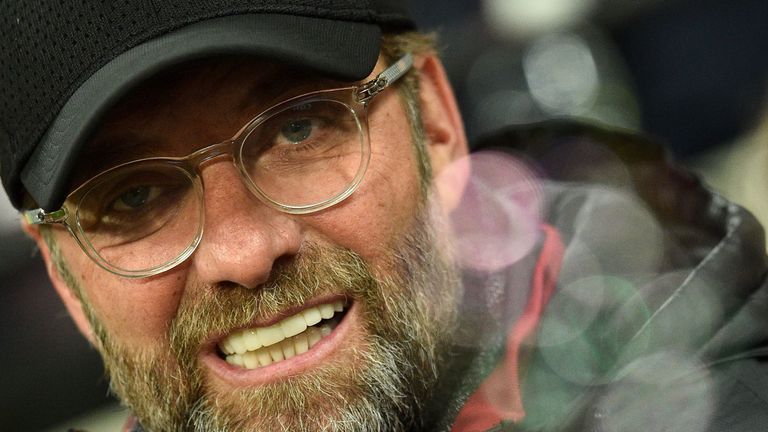Jurgen Klopp ahead of the Premier League match between West Ham United and Liverpool at The London Stadium