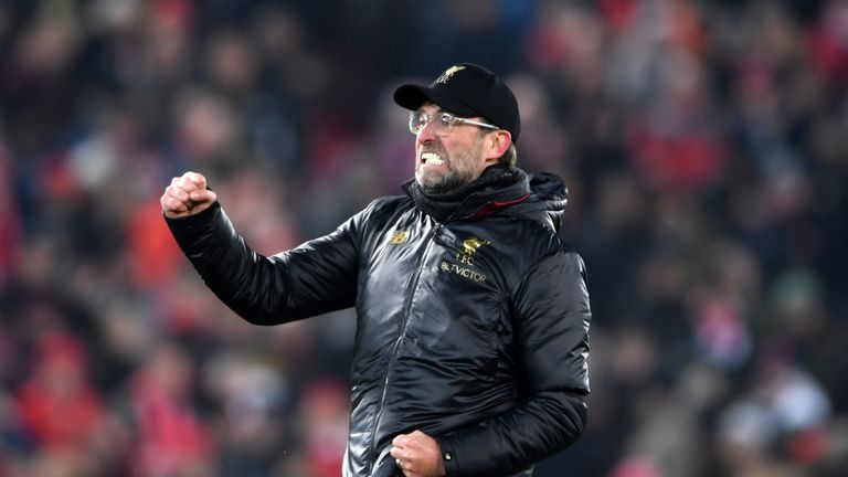  during the Premier League match between Liverpool FC and Crystal Palace at Anfield on January 19, 2019 in Liverpool, United Kingdom.