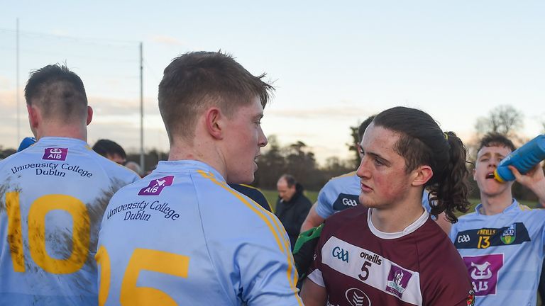 Molloy made it to Santry for last year's Sigerson Cup final