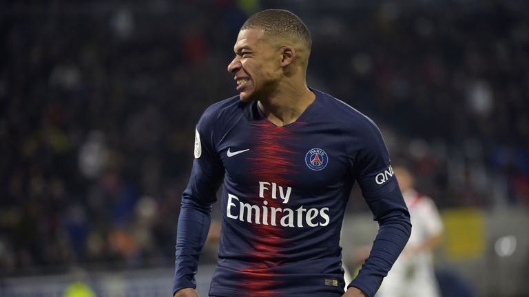 Kylian Mbappe grimaces as PSG fall to their first Ligue 1 defeat of the season