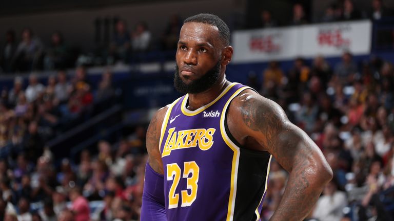 It was not a night to remember for LeBron James and the Lakers