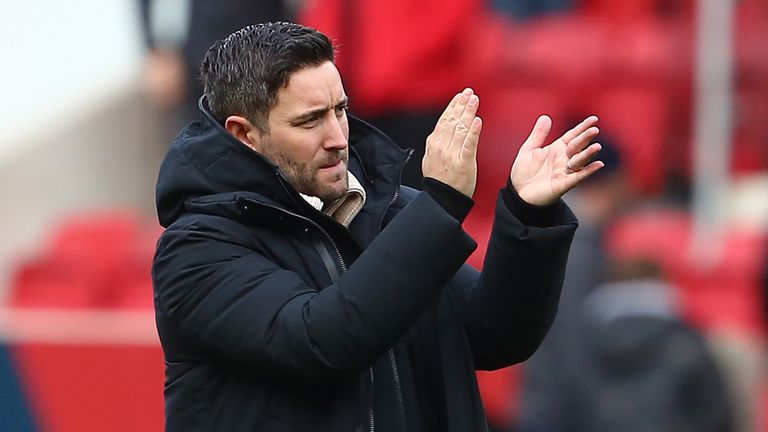 Lee Johnson was unhappy with the match officiating