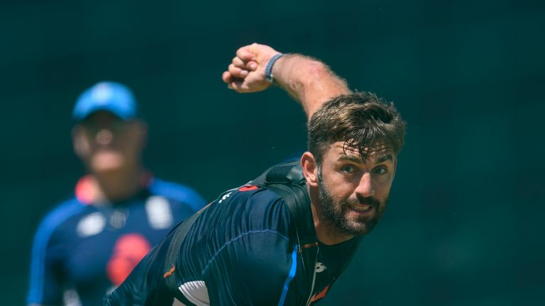 Liam Plunkett in England training