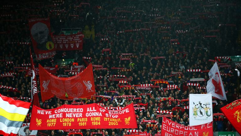 Liverpool fans, Anfield