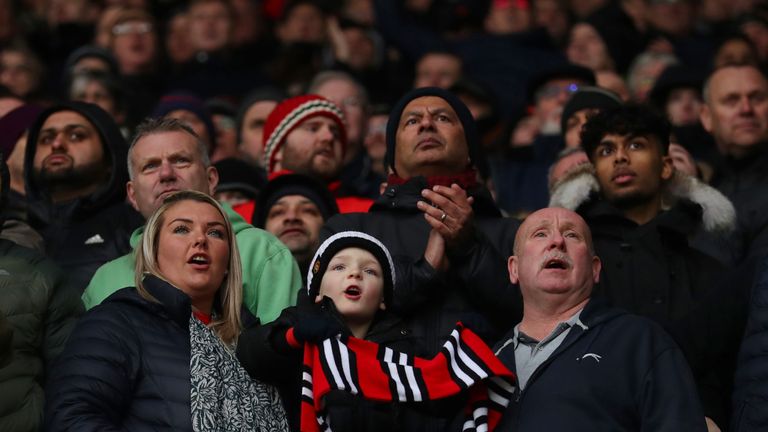 Manchester United fans saw their team collect all three points at Leicester last weekend