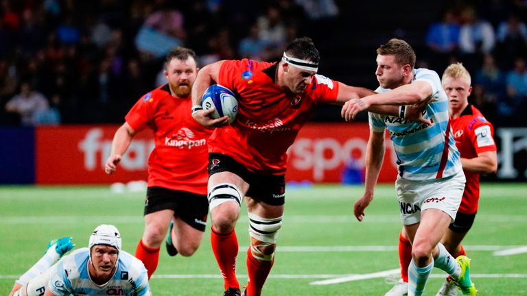 Marcell Coetzee in action against Racing 92
