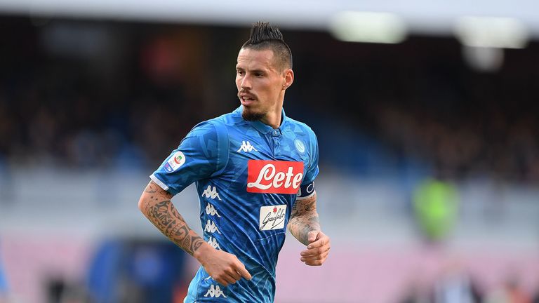 Hamsik is Napoli's all-time record goalscorer and has spent 12 seasons at the club