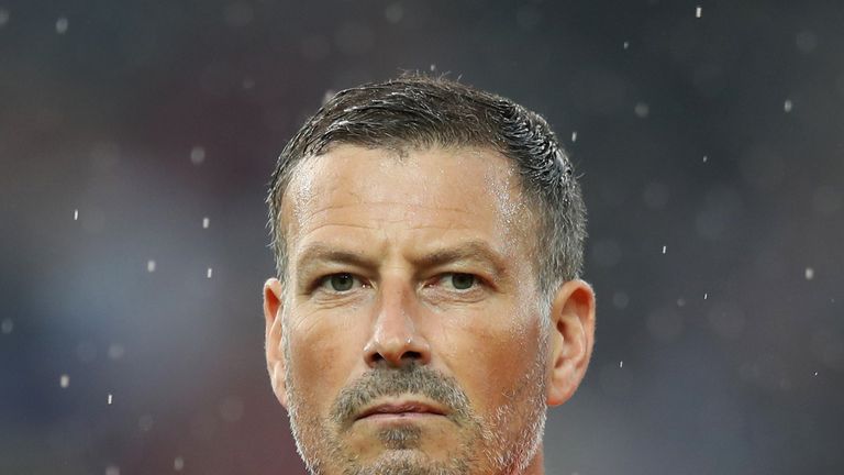 Mark Clattenburg during the Soccer Aid for UNICEF 2018 match between Englannd and the Rest of the World at Old Trafford on June 10, 2018 in Manchester, England.