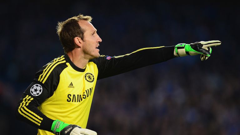 during the UEFA Champions League semi-final second leg match between Chelsea and Club Atletico de Madrid at Stamford Bridge on April 30, 2014 in London, England.