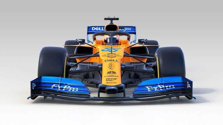 A digitally rendered image of the new McLaren MCL34
