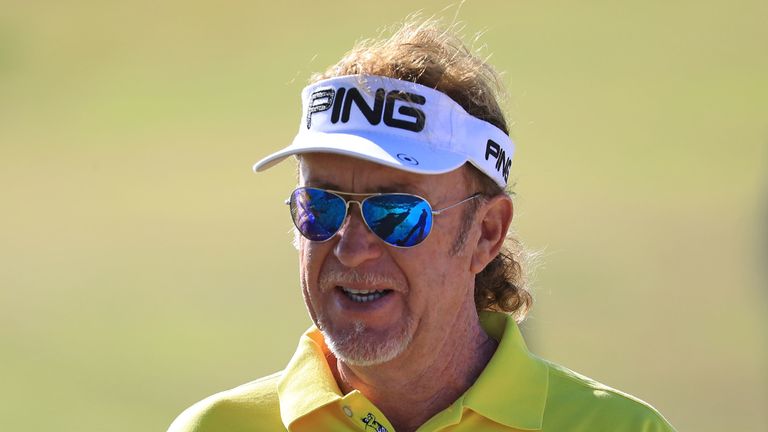 Miguel Angel Jimenez is well known for his signature dance after every ace and hole-out