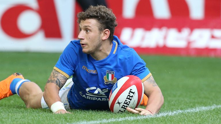 Image result for Matteo Minozzi rugby
