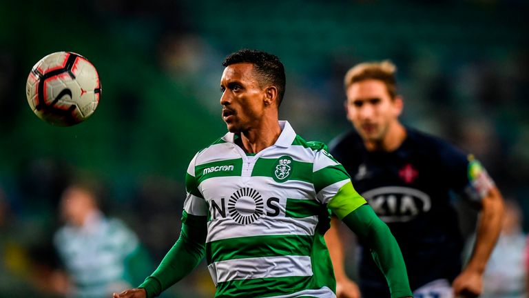 Nani has scored eight goals in 24 appearances in all competitions during the 18/19 season