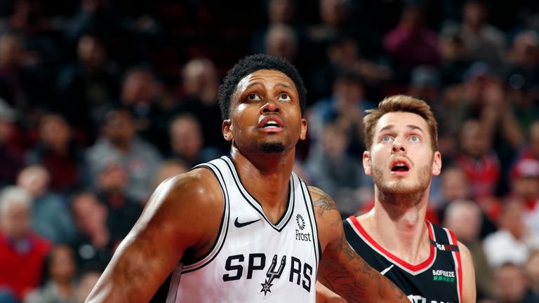 nba spurs trail blazers