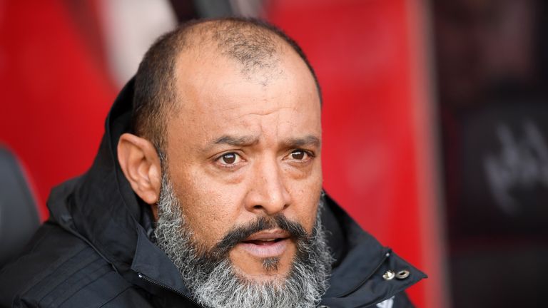  during the Premier League match between AFC Bournemouth and Wolverhampton Wanderers at Vitality Stadium on February 23, 2019 in Bournemouth, United Kingdom.