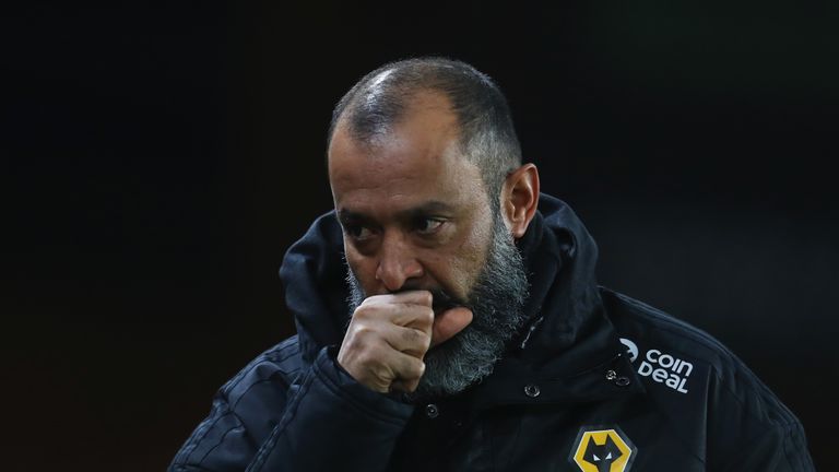  during the Premier League match between Wolverhampton Wanderers and Newcastle United at Molineux on February 11, 2019 in Wolverhampton, United Kingdom.