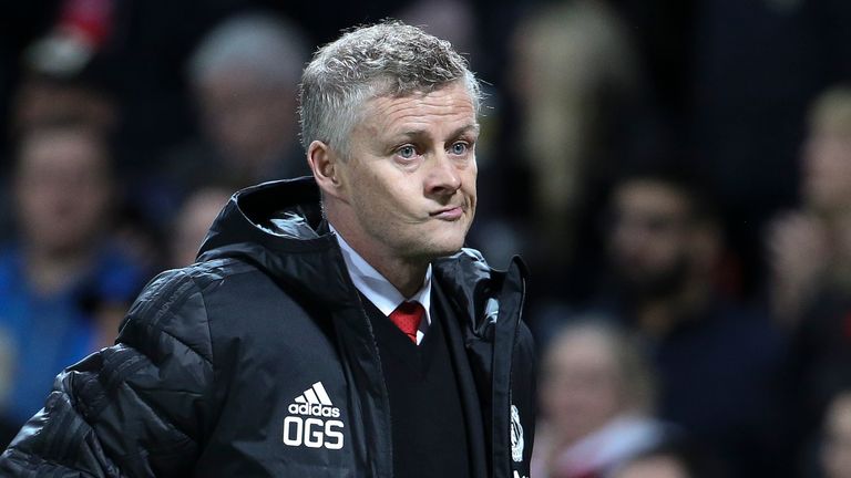 Manchester United manager Ole Gunnar Solskjaer suffered his first defeat to PSG