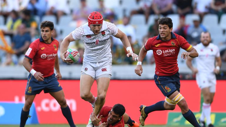 Phil Burgess is part of Simon Amor's squad at the Sydney Sevens this weekend