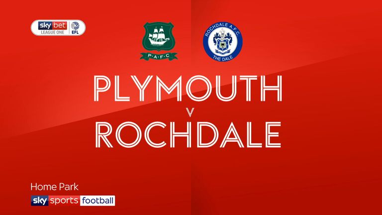 Plymouth v Rochdale