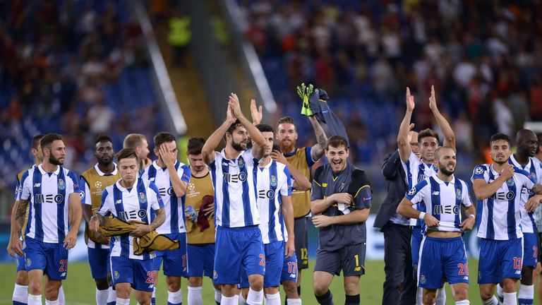 Porto won 3-0 on their last visit to Roma in the 2016/17 Champions League play-offs