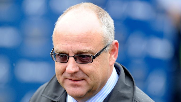 NEWMARKET, ENGLAND - JULY 14: Richard Fahey poses at Newmarket racecourse on July 14, 2012 in Newmarket, England. (Photo by Alan Crowhurst/Getty Images) *** Local Caption *** Richard Fahey