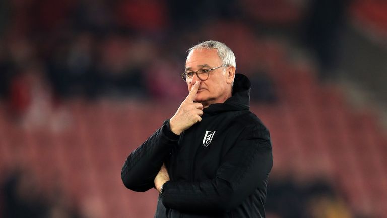 Claudio Ranieri is set for talks with Fulham about his future