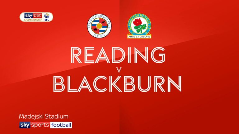 Reading v Blackburn
