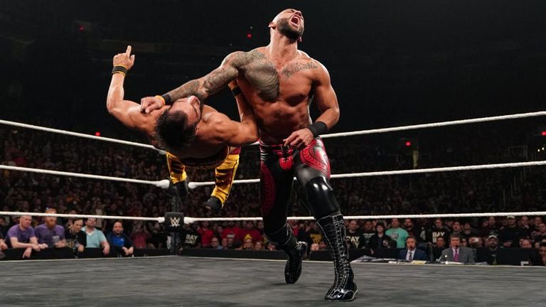 RIcochet was involved in a superb match with Johnny Gargano at NXT TakeOver: Phoenix on Saturday