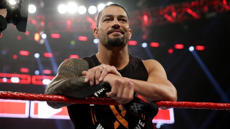 Roman Reigns was back on Raw just five months after revealing he had leukaemia