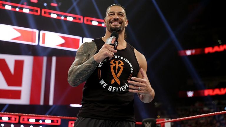 Roman Reigns admitted he was nervous about returning to Raw on Monday than he was before a WrestleMania main event