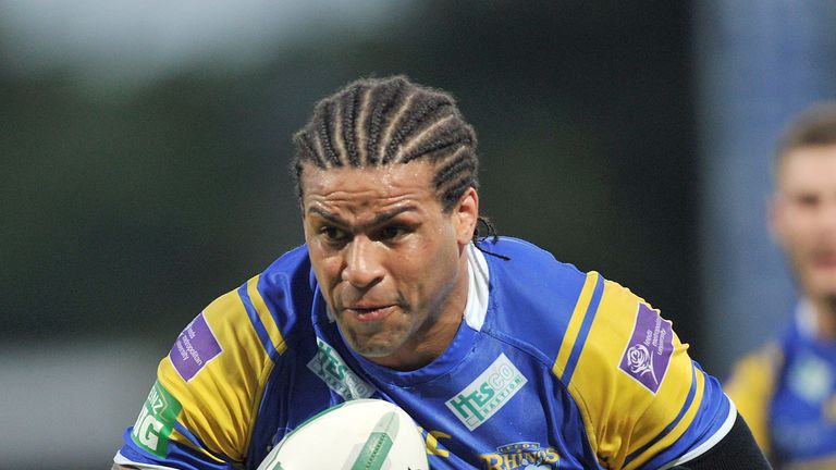 Leeds Rhinos' Ryan Bailey during the Super League match at Headingley Carnegie, Leeds. PRESS ASSOCIATION Photo. Picture date: Friday June 7, 2013. See PA Story RUGBYL Leeds. Photo credit should read: Anna Gowthorpe/PA Wire. RESTRICTIONS: Editorial use only, no commercial use (including paid for mobile use) without prior permission