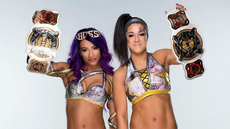 Sasha Banks and Bayley have confirmed they will defend the WWE women's tag-team titles on any brand