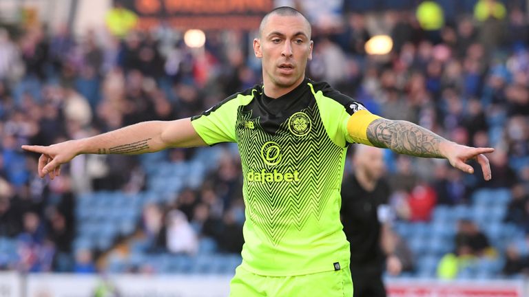 Scott Brown in action against Kilmarnock