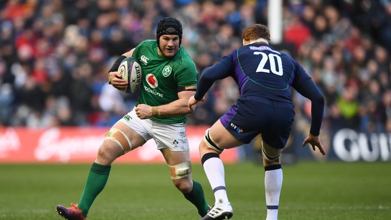 Sean O'Brien played in Ireland's Six Nations win against Scotland on Saturday