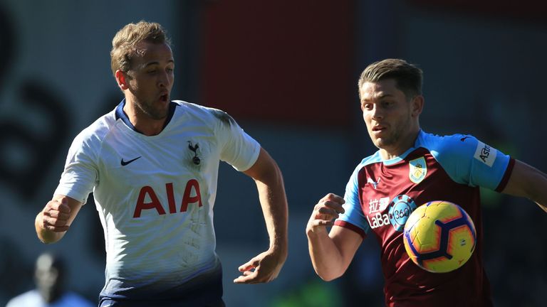 James Tarkowski plays Tottenham 