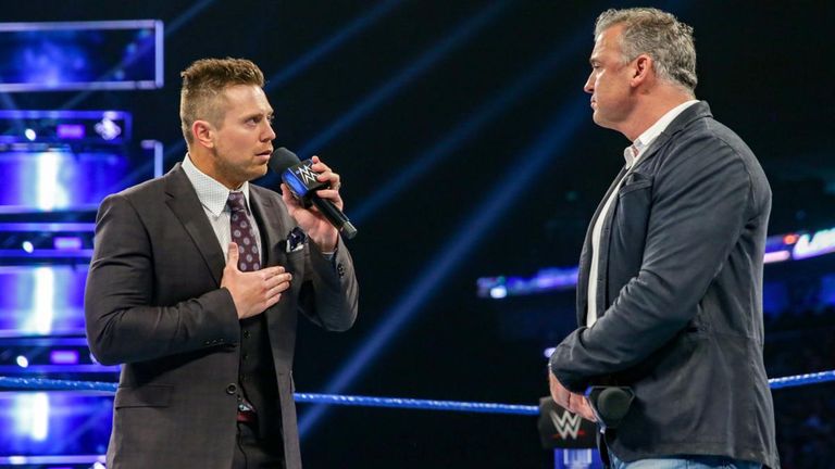 The Miz and Shane McMahon talk on SmackDown after Elination Chamber