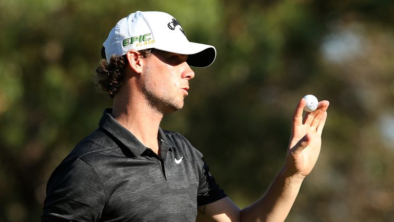 Thomas Pieters made good progress up the leaderboard on Friday