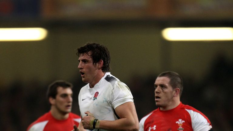 Debut cap Tom Woods of England in action during the RBS 6 Nations Championship match between Wales and England at the Millennium Stadium on February 4, 2011 in Cardiff, Wales.