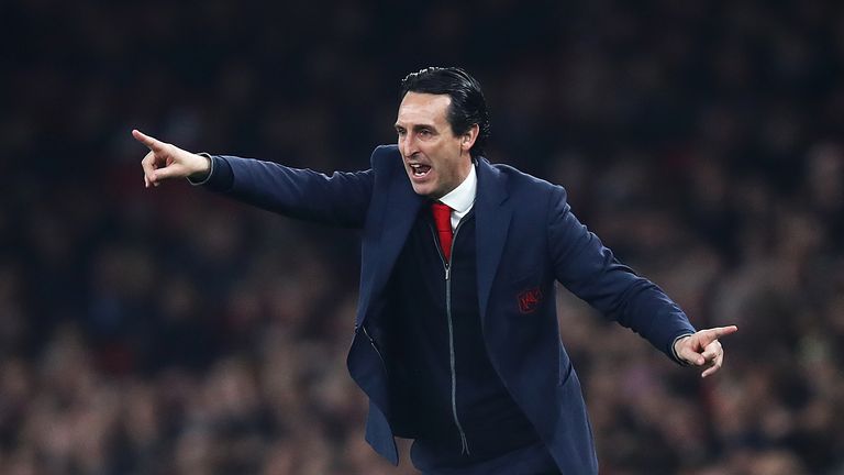 Unai Emery wants Arsenal to use the chance to cut Spurs' lead on them to one point as motivation