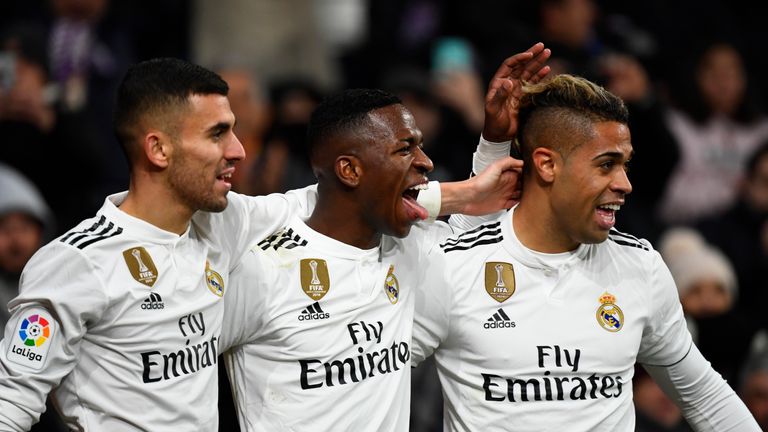 Vinicius Junior scored for Real Madrid in their win