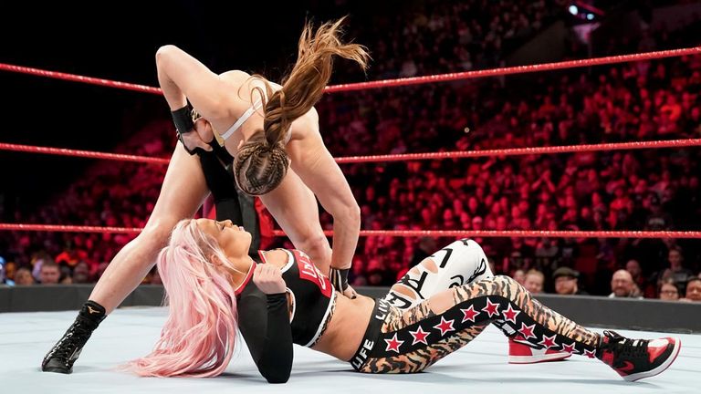 rousey wwe raw liv morgan