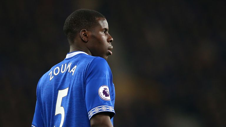 Kurt Zouma was shown a red card after the final whistle against Watford