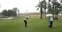 Storms halt Maybank on last hole